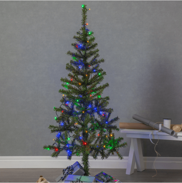 Kanada 150cm Grøn Fra Star Trading - Dette træ giver dig mulighed for at justere grenvinklen efter din smag og smag, da der ikke er nogen stop på grenene.