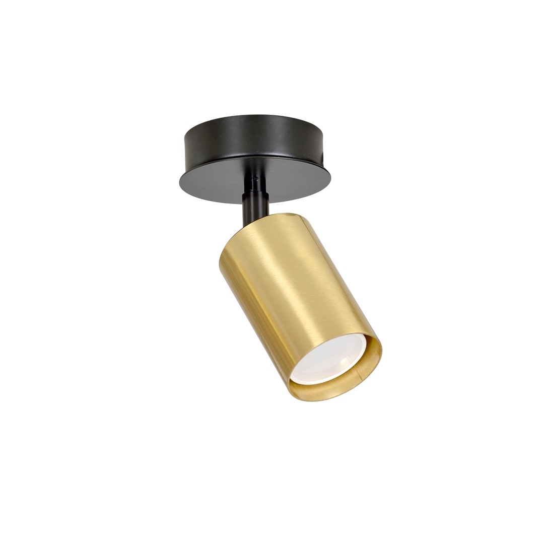 Zen Guld spotlight Fra Emibig Lighting - Lamperne udm&aelig;rker sig ved deres enkle design og elegante form, hvilket betyder, at de passer ind i de fleste milj&oslash;er.