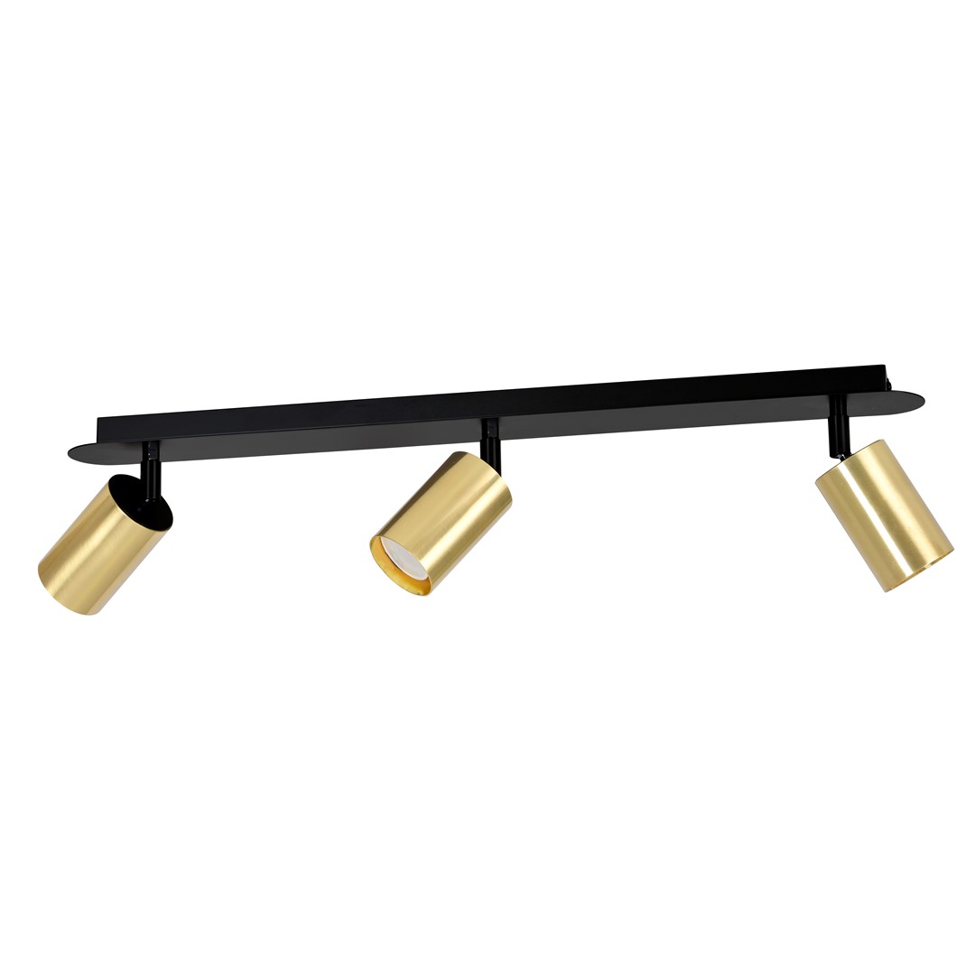 Zen 3 Guld spotlight Fra Emibig Lighting - Lamperne udm&aelig;rker sig ved deres enkle design og elegante form, hvilket betyder, at de passer ind i de fleste milj&oslash;er.