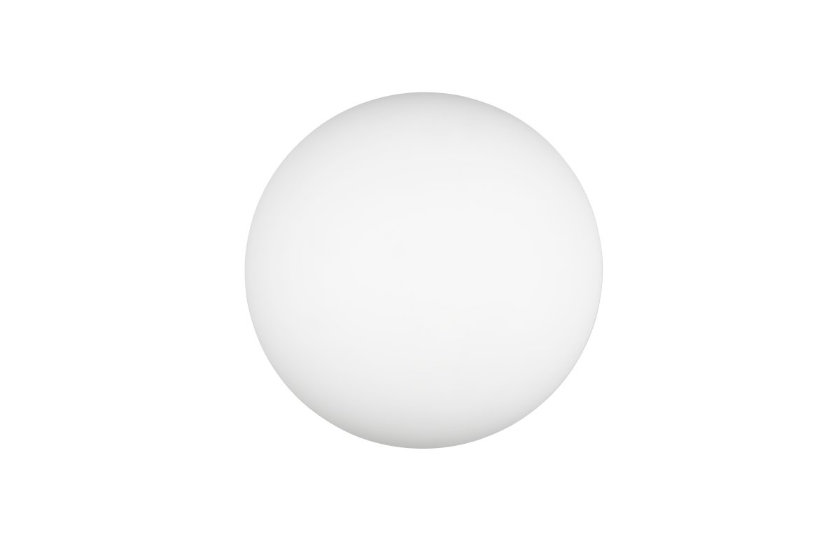 Fomento Ø30 Sort plafond Fra Trio Lighting - Kombinationen af mat sort og hvidt glas skaber en følelse af luksus og sofistikering.