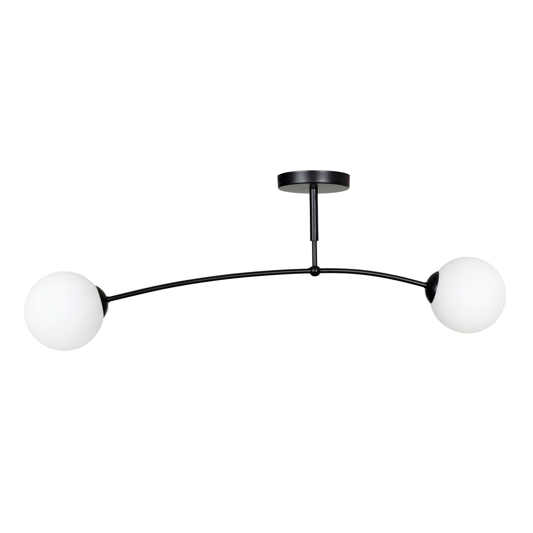 Pregos 60cm Sort plafond Fra Emibig Lighting - Prego loftarmaturer er et fremragende supplement til både moderne og klassisk indretning.