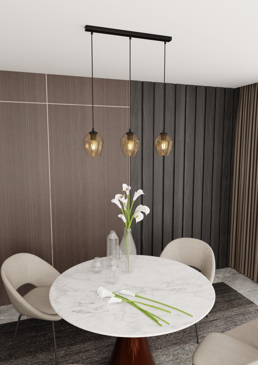 Istar 70cm Rav loftslampe Fra Emibig Lighting - Istar er en alsidig og tidl&oslash;s kollektion af loftslamper.