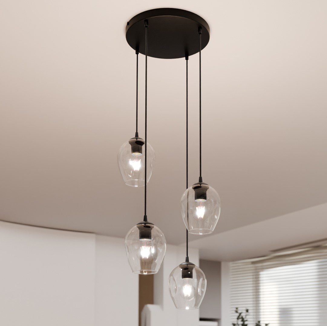 Istar Premium Ø40 Gennemsigtig loftslampe Fra Emibig Lighting - Istar er en alsidig og tidl&oslash;s kollektion af loftslamper.