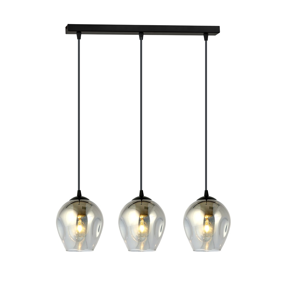 Istar 70cm Røgfarvet loftslampe Fra Emibig Lighting - Istar er en alsidig og moderne kollektion af loftslamper.