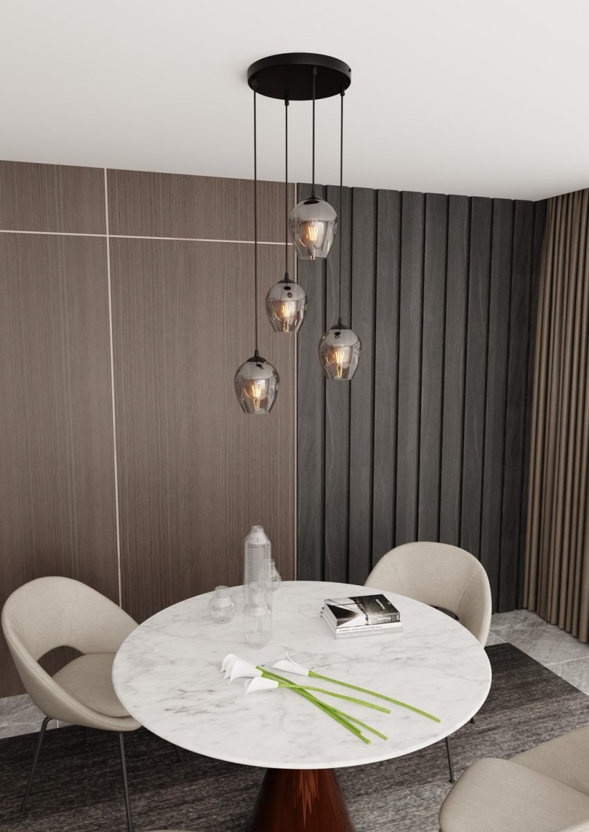 Istar Premium Ø40 Røgfarvet loftslampe Fra Emibig Lighting - Istar er en alsidig og tidløs kollektion af loftslamper.