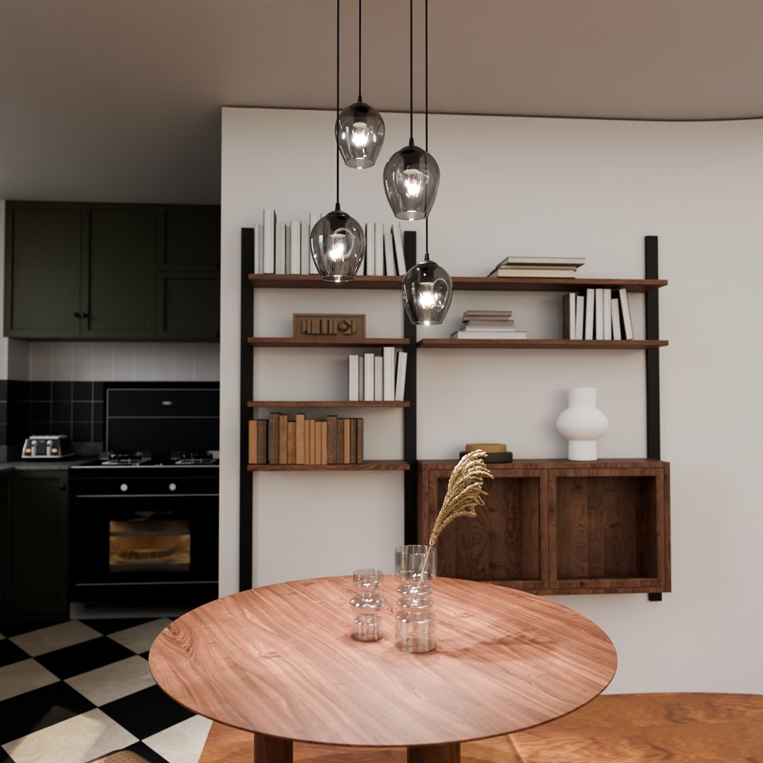 Istar Premium Ø40 Røgfarvet loftslampe Fra Emibig Lighting - Istar er en alsidig og tidløs kollektion af loftslamper.