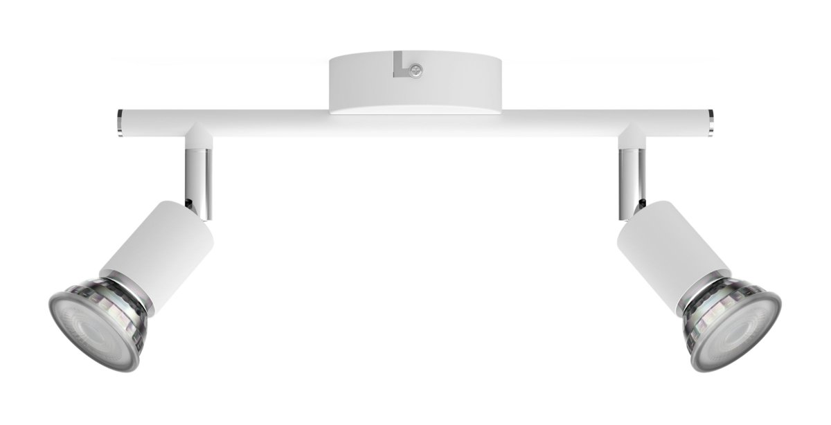 Limbali 2 Hvid spotlight Fra Philips - Denne spotlight fra Philips er praktisk i hjemmet.