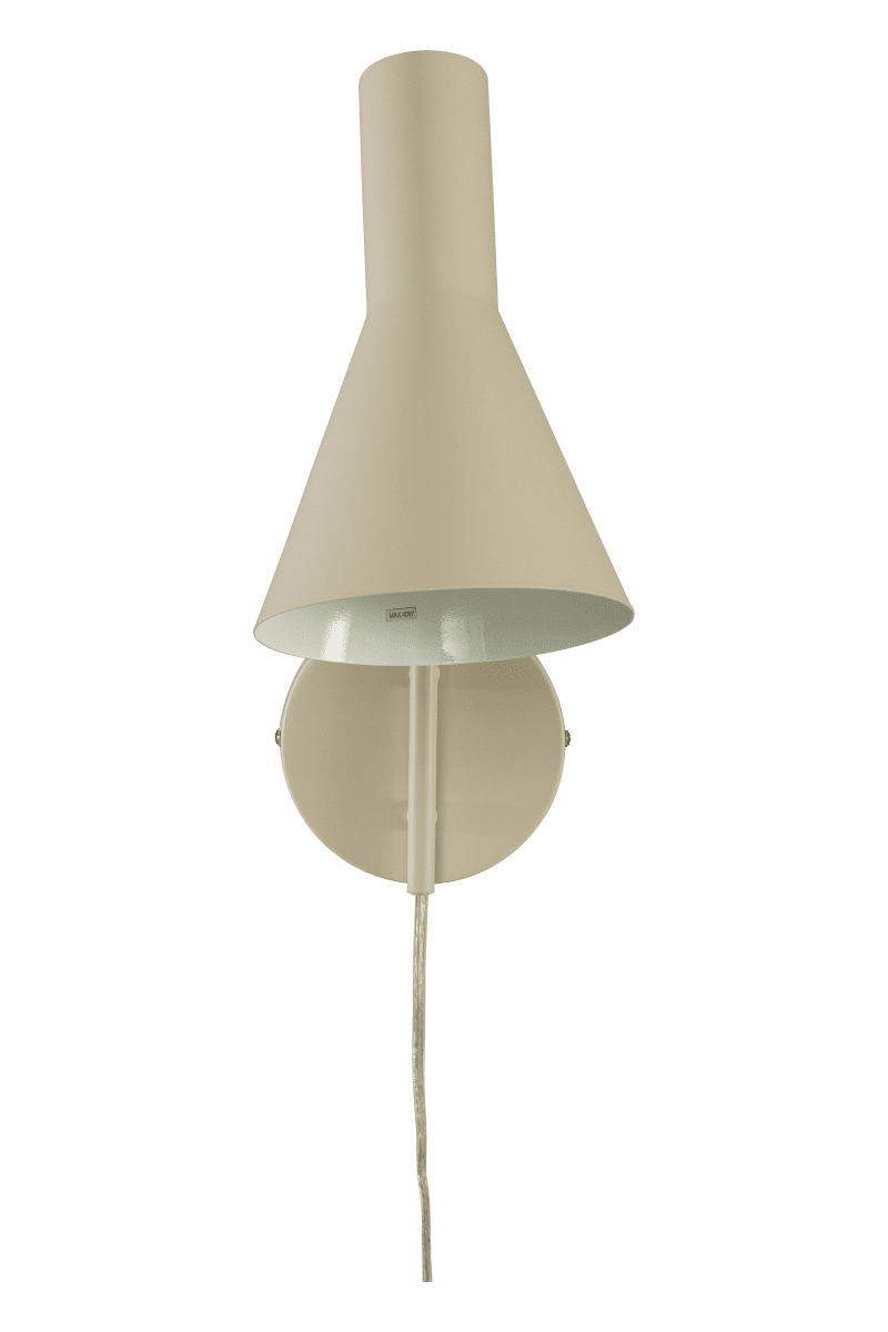 Ceres Beige læselampe Fra Aneta Lighting - CERES væglampe har et stilrent og moderne design med lige og rene former, der passer perfekt ind i det skandinaviske hjem.