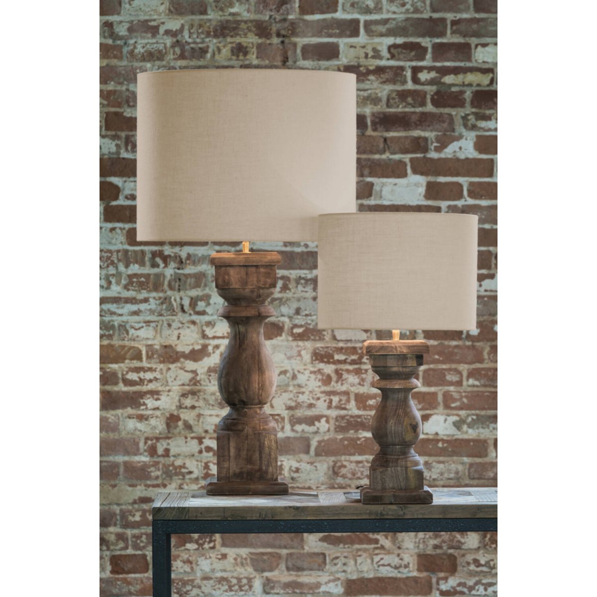 Cadore 64cm Træ lampefod Fra Light & Living - Denne stilfulde lampefod er lavet af massivt træ med en smuk naturlig finish og giver et varmt og indbydende udtryk.