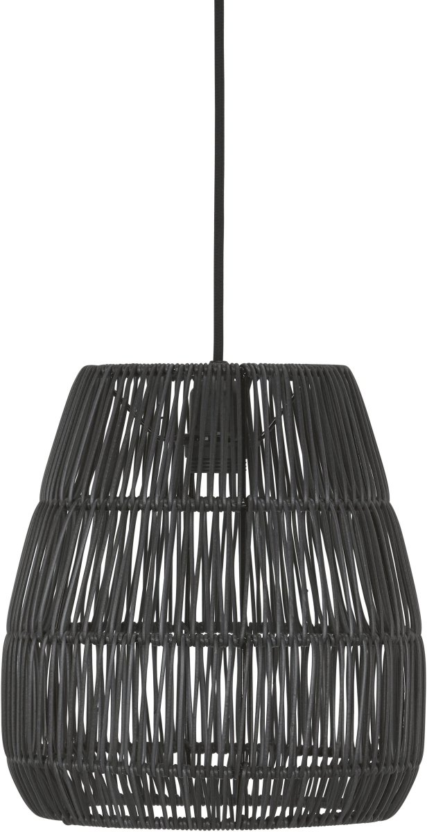 Saigon Ø28 Sort loftslampe Fra PR Home - 1,2m med E27 lampeholder og loftsk&aring;l til krogoph&aelig;ng.