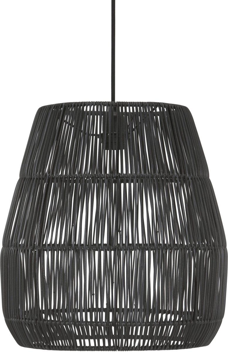 Saigon Ø38 Sort loftslampe Fra PR Home - 1,2m med E27 lampeholder og loftskål til krogophæng.