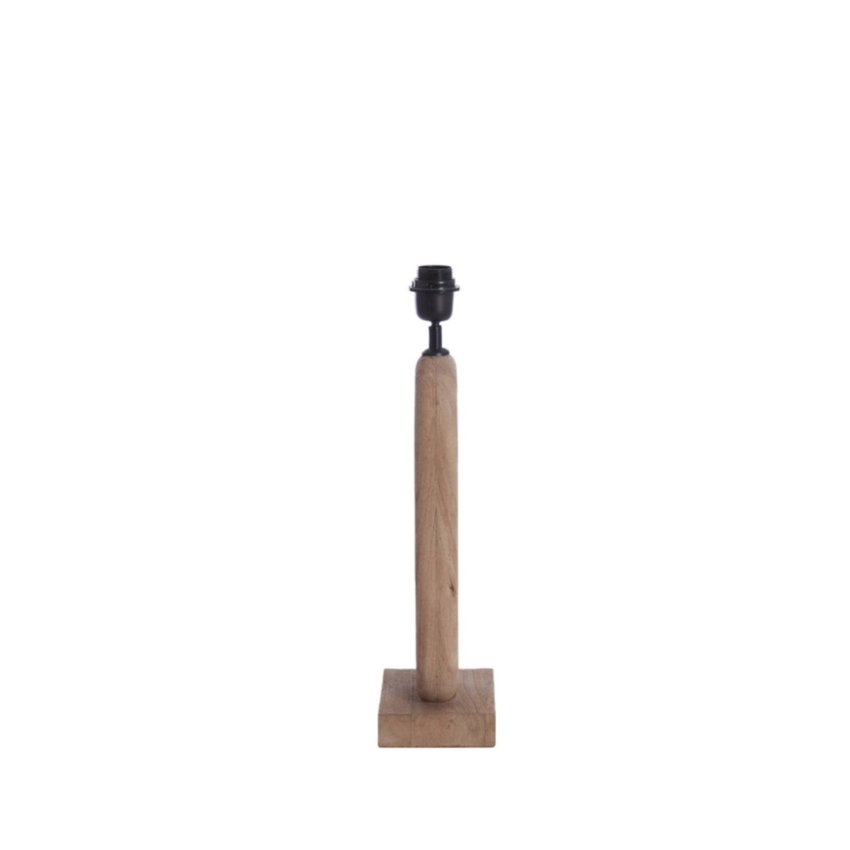 Paceco 44cm Træ lampefod Fra Light & Living - 