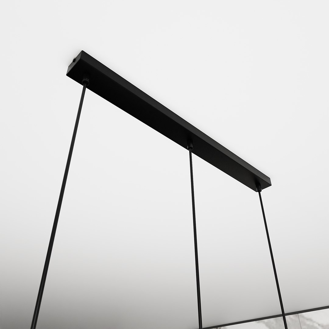 Cosmo 70cm Røgfarvet loftslampe Fra Emibig Lighting - Cosmo er en alsidig og moderne kollektion af loftslamper.