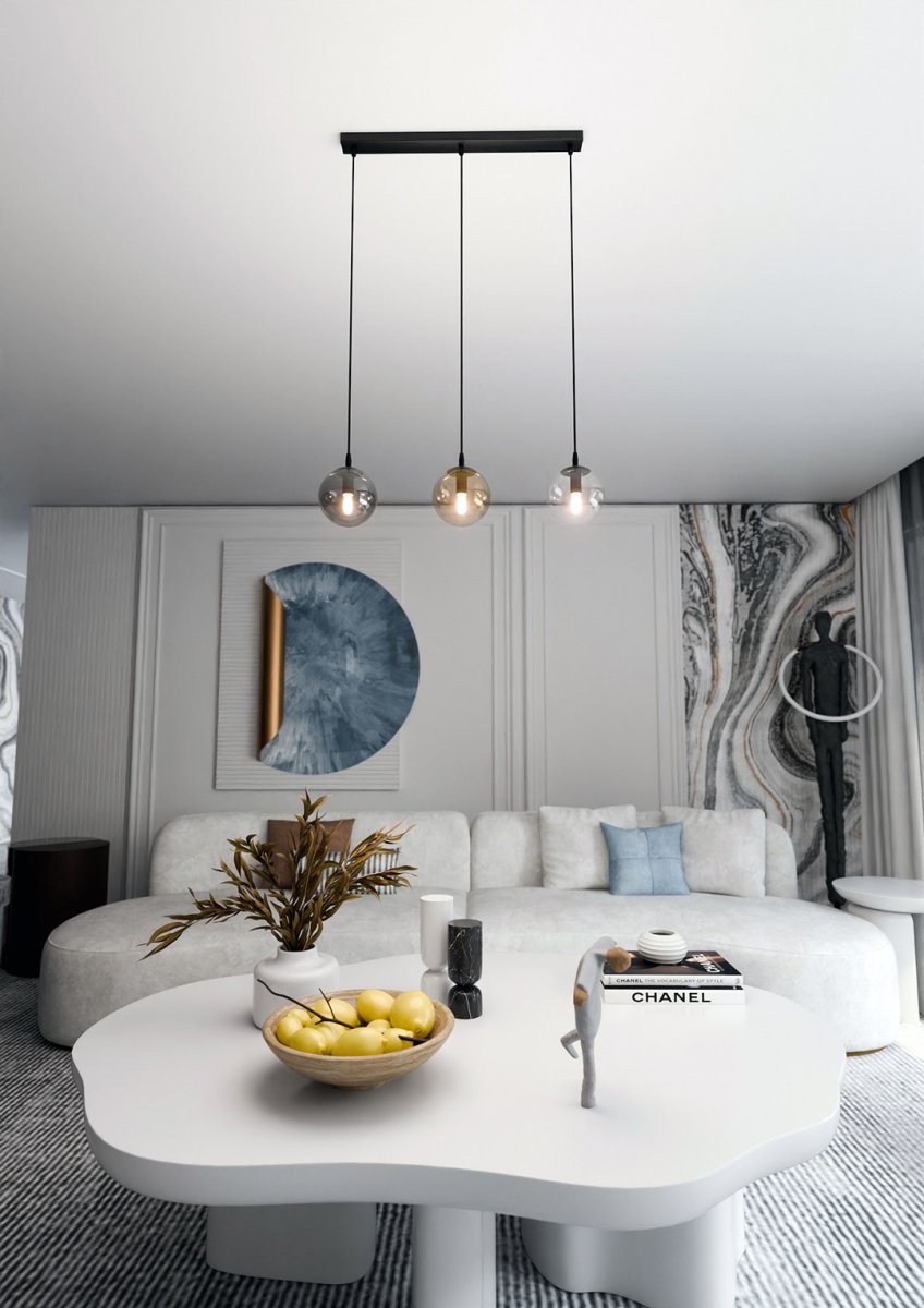 Cosmo 70cm Flerfarvet loftslampe Fra Emibig Lighting - Cosmo er en alsidig og moderne kollektion af loftslamper.