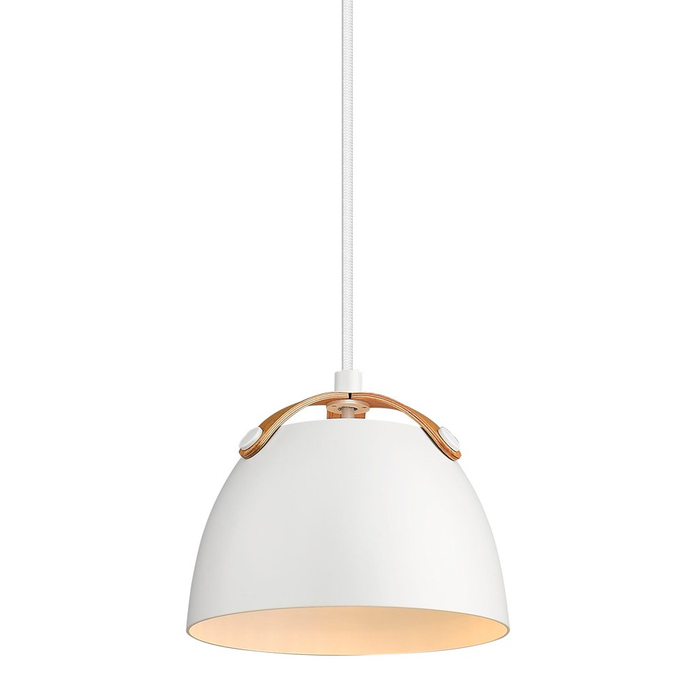 Zoom billede af Oslo Ø16 Hvid loftslampe Fra Halo Design - Loftlampen Oslo er en stilfuld og moderne belysningsløsning, der kombinerer funktion og design på; en sofistikeret måde.