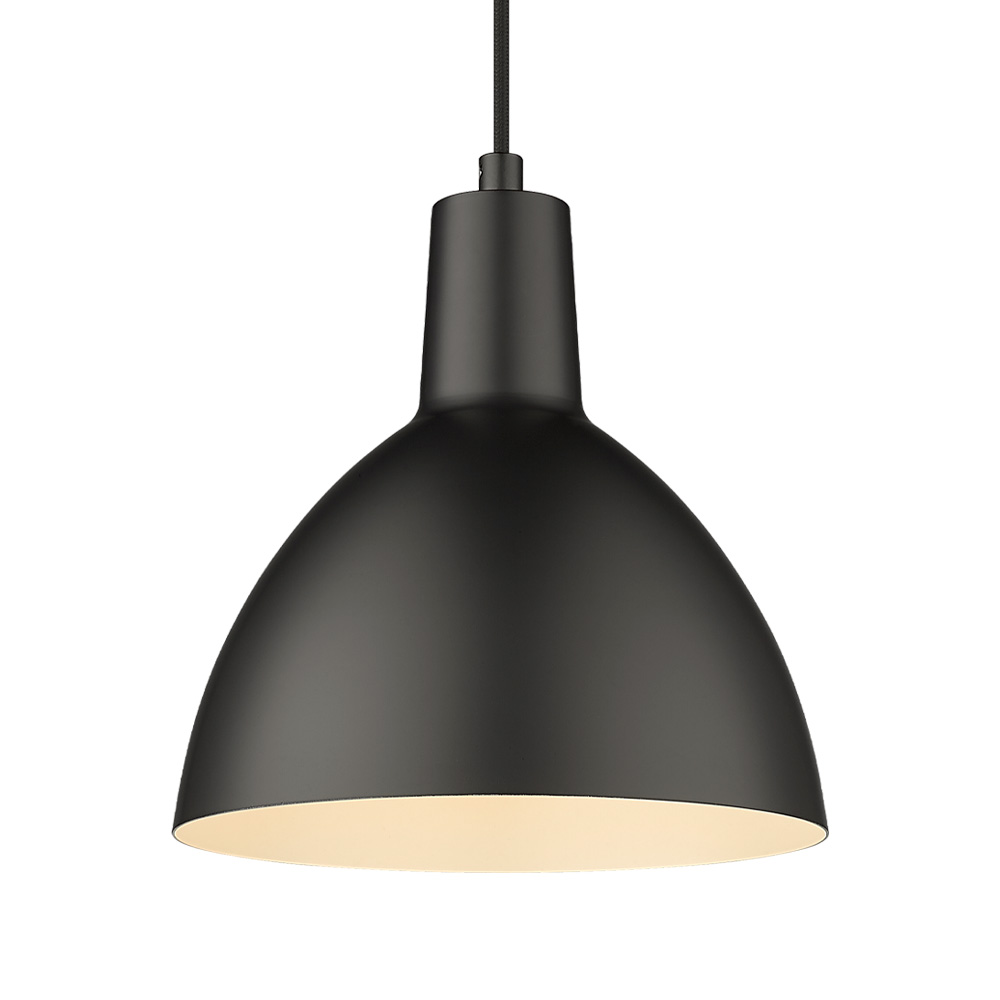 Metropole Ø20 Sort loftslampe Fra Halo Design - Metropole-serien er en komplet og funktionel lampefamilie med en markant og industriel stil.