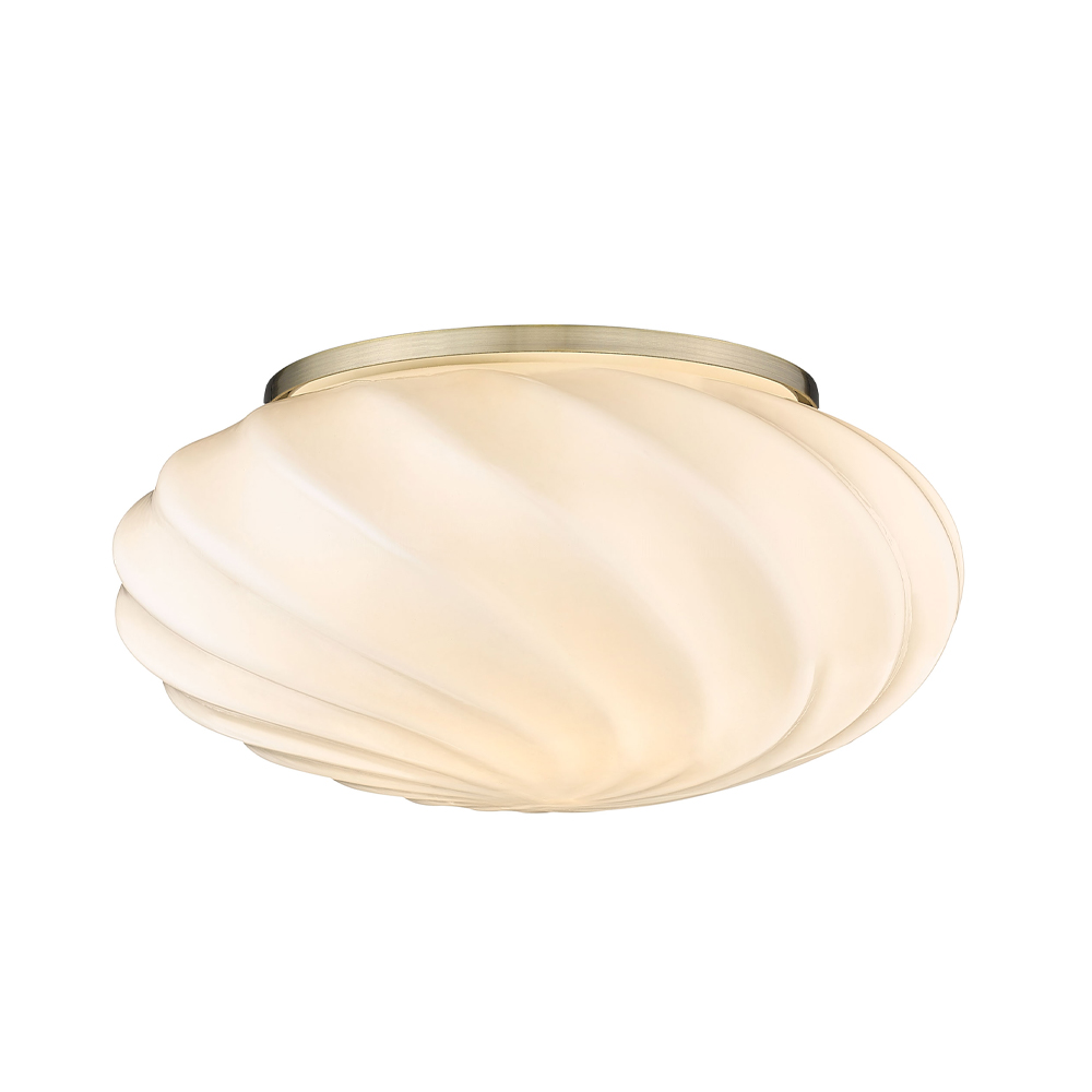 Twist Ø25 Messing plafond Fra Halo Design - Twist er perfekt til stuen, soveværelset eller gangen og giver en varm og indbydende følelse.