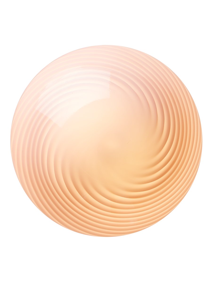 Mini Mush 17cm Lyserød bordlampe Fra Halo Design - Den unikke, vægformede skærm giver en blød og behagelig lysspredning, perfekt til at skabe en hyggelig atmosfære i ethvert rum.