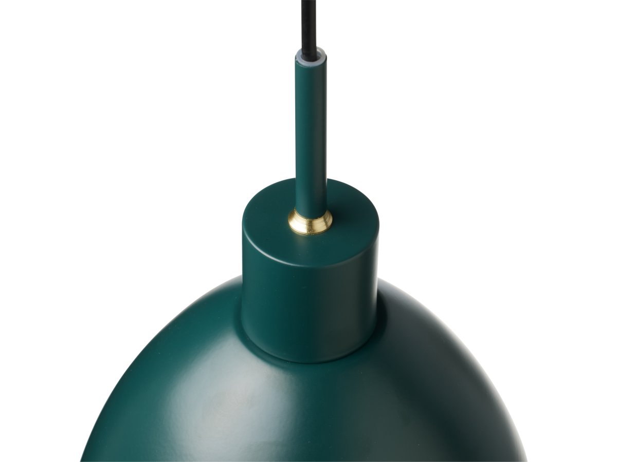 Rock Ø20 Grøn loftslampe Fra Halo Design - Rock er med sit enkle og tidl&oslash;se design ideel til k&oslash;kkenbordet, spisepladsen eller arbejdsfladen, da den giver et direkte og behageligt lys.