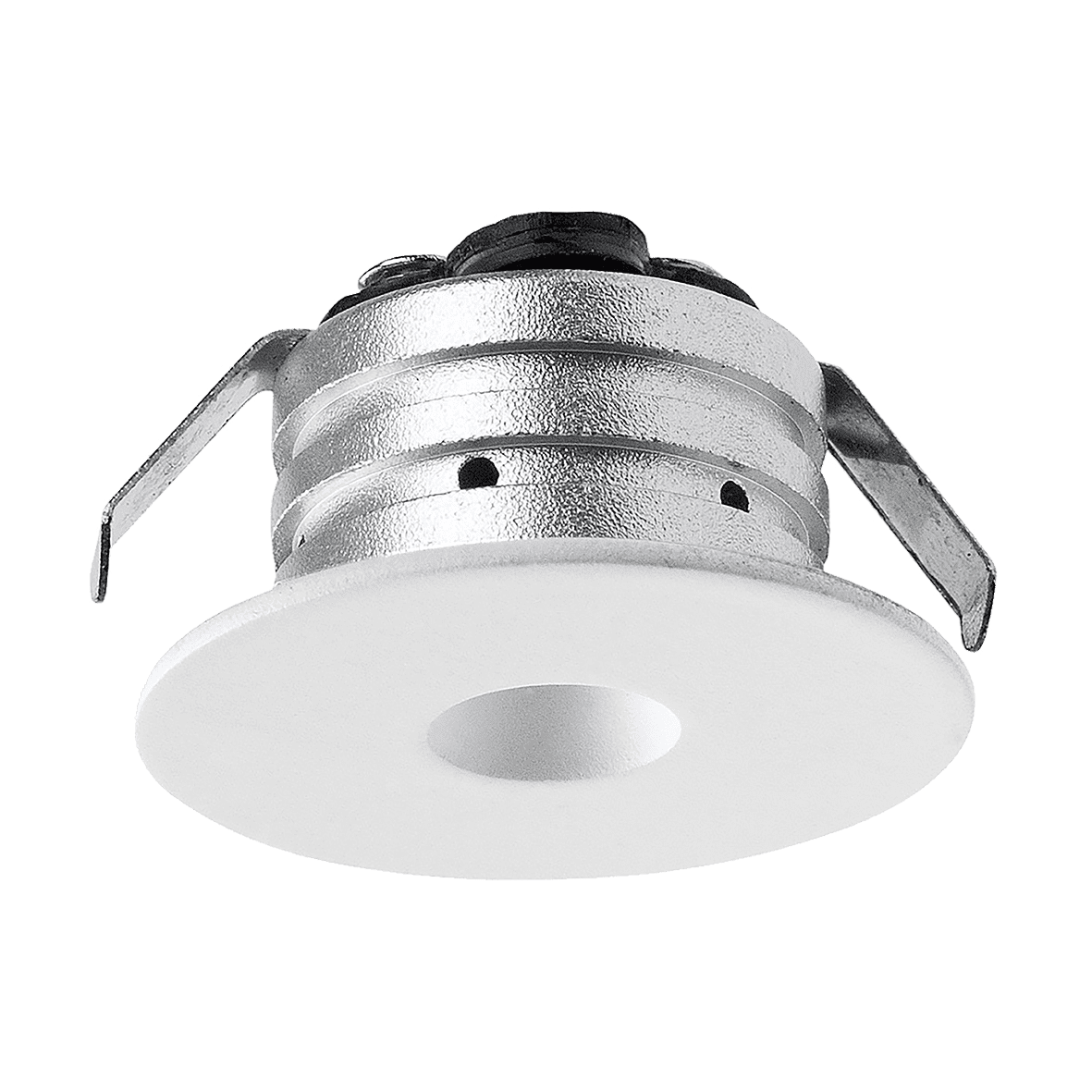 P-132 Mini Downlight 2700K Hvid Fra Designlight - Den er velegnet til belysning i vinduesnicher eller skabe.