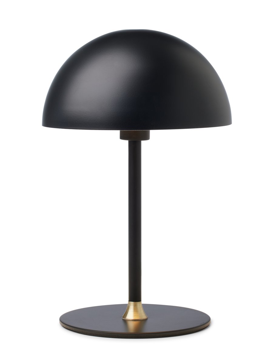 Boogie 25cm Mat sort bordlampe Fra Halo Design - Boogie er en stilfuld bordlampe med et tidl&oslash;st design.