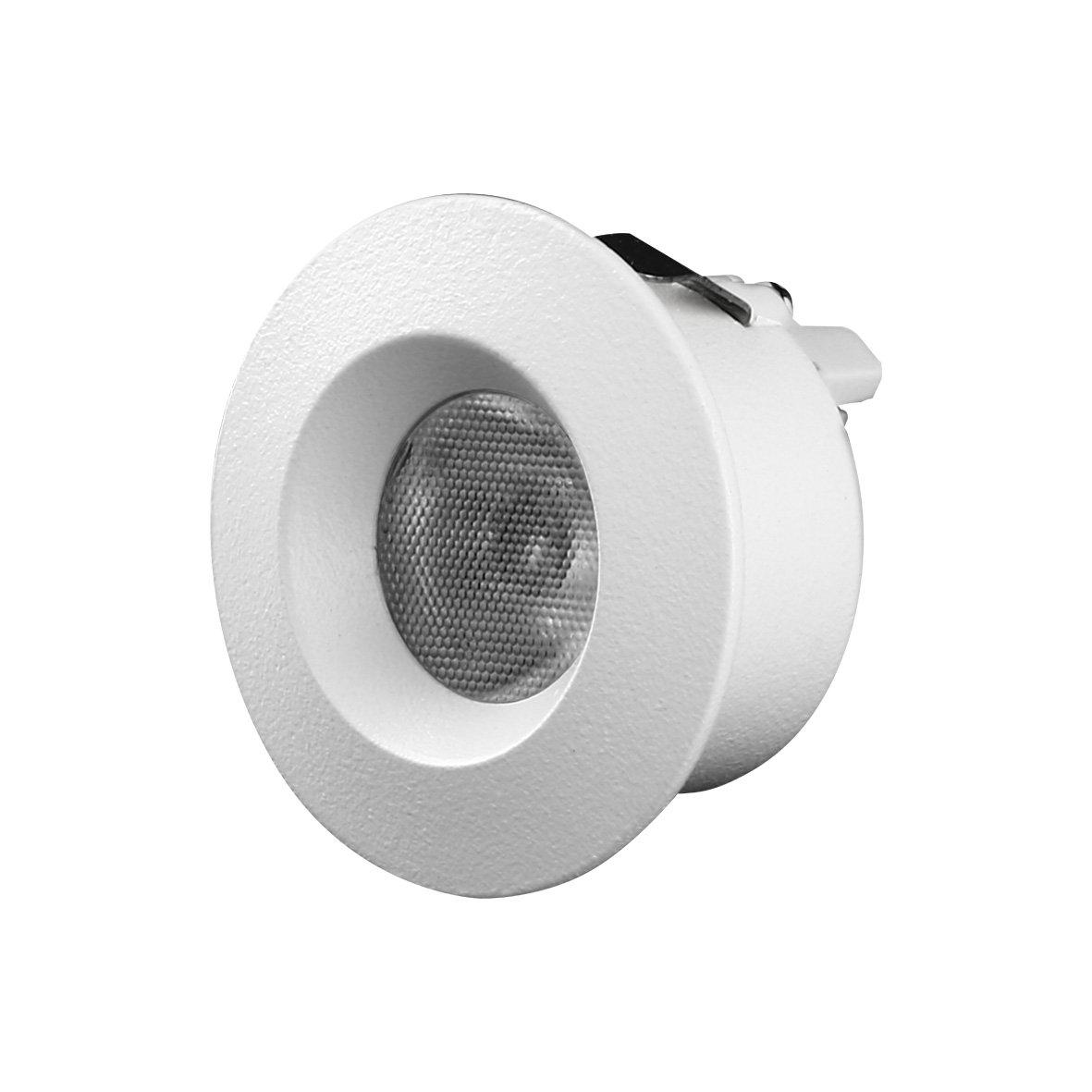 Q-20 Mini Downlight 3000K 10-pk Hvid Fra Designlight - Terminalen har ogs&aring; krydsforbindelser markeret med X, der tjener til at f&oslash;re det negative kabel tilbage til driveren.