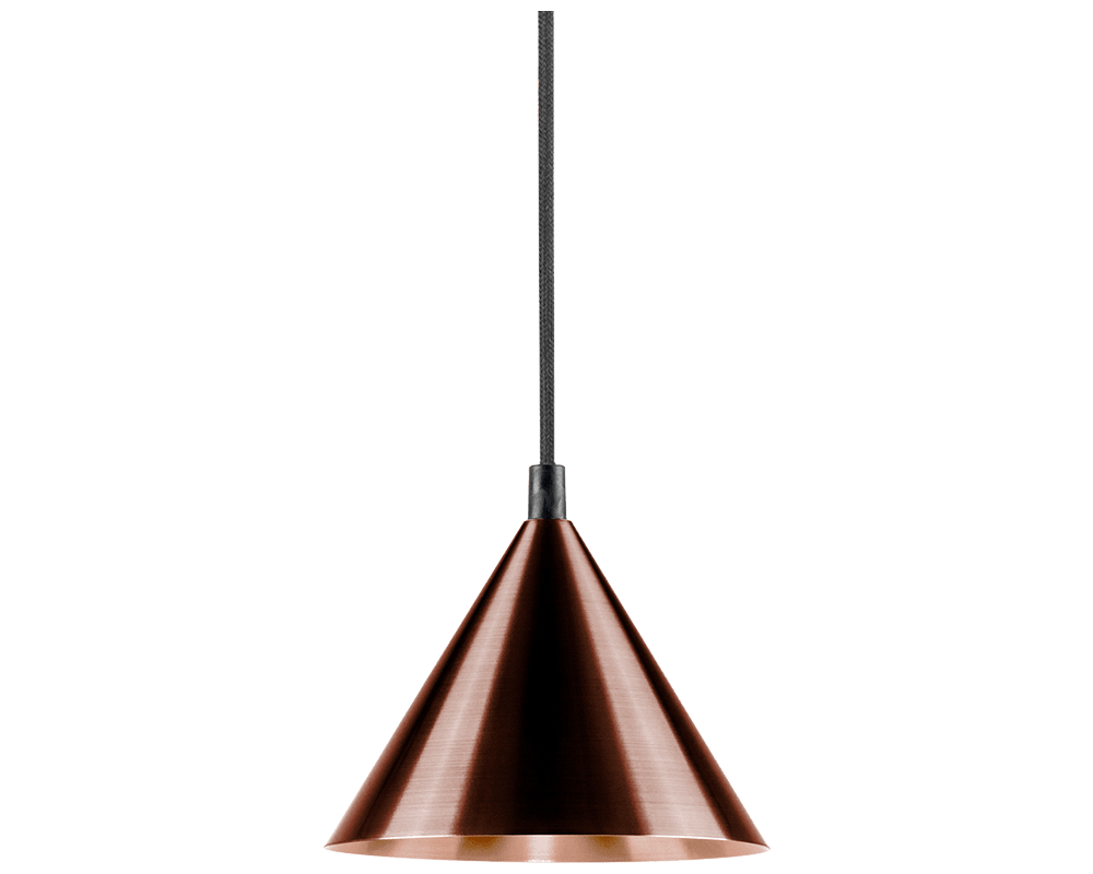 Tratt Micro Ø17 Mørk oxideret kobber loftslampe Fra Westal - Tratt Micro er en moderne designlampe designet af Westal.