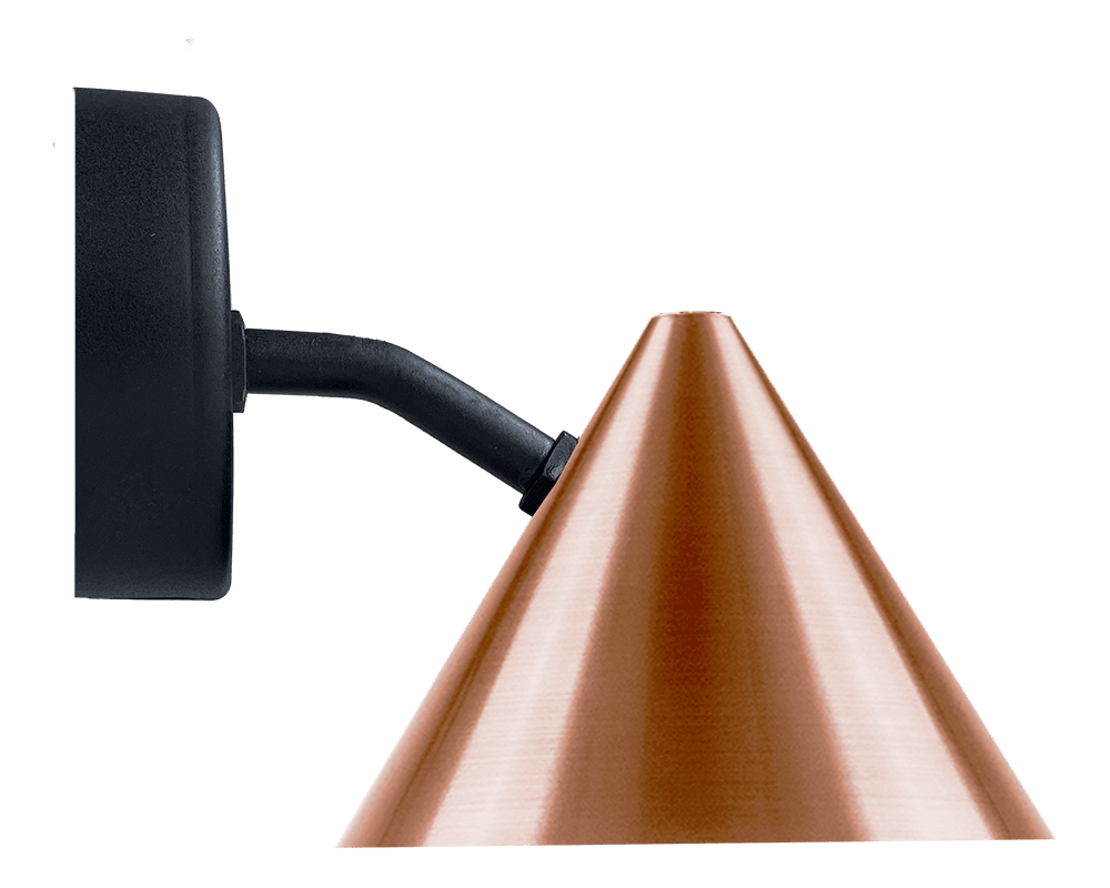 Tratt Micro Rå kobber udendørslampe Fra Westal - Tratt Micro er en videreudvikling af Tratt-armaturet, nu omarbejdet af Westal i en moderne version.