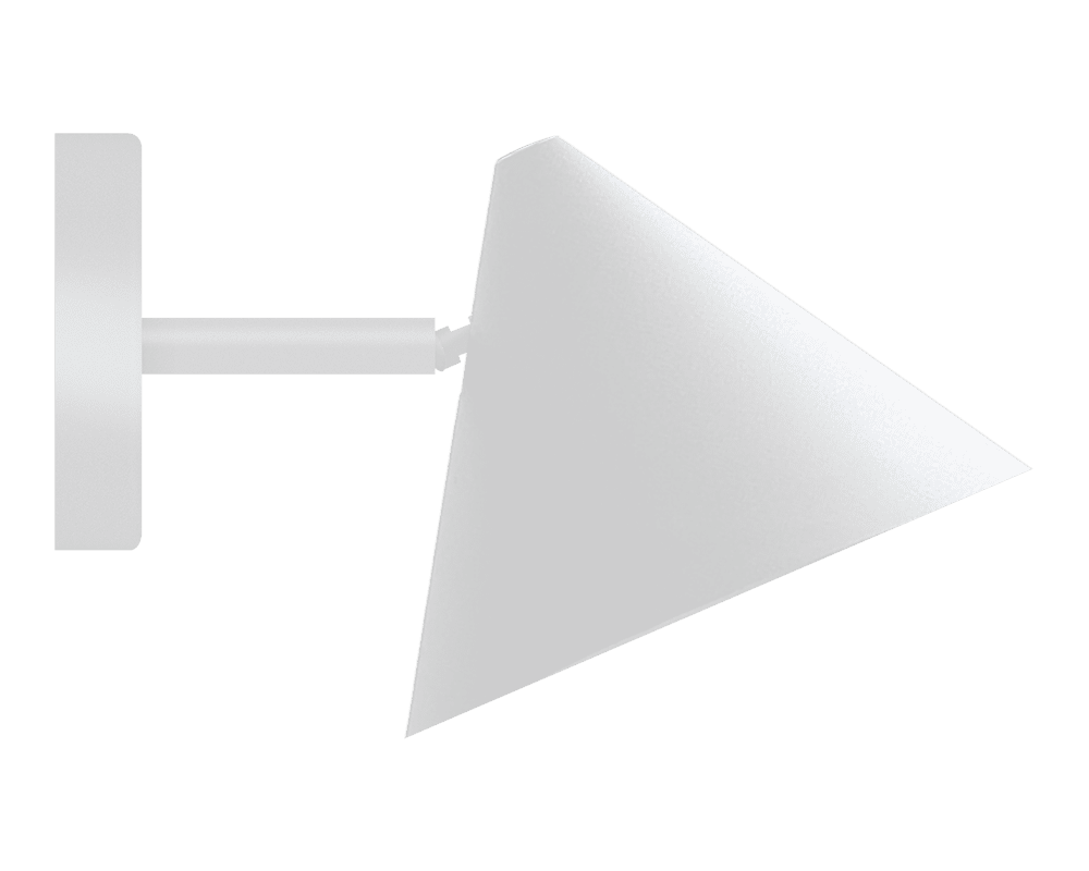Tratt Micro IP20 Hvid væglampe Fra Westal - Tratt Micro er en videreudvikling af Tratt-armaturet.