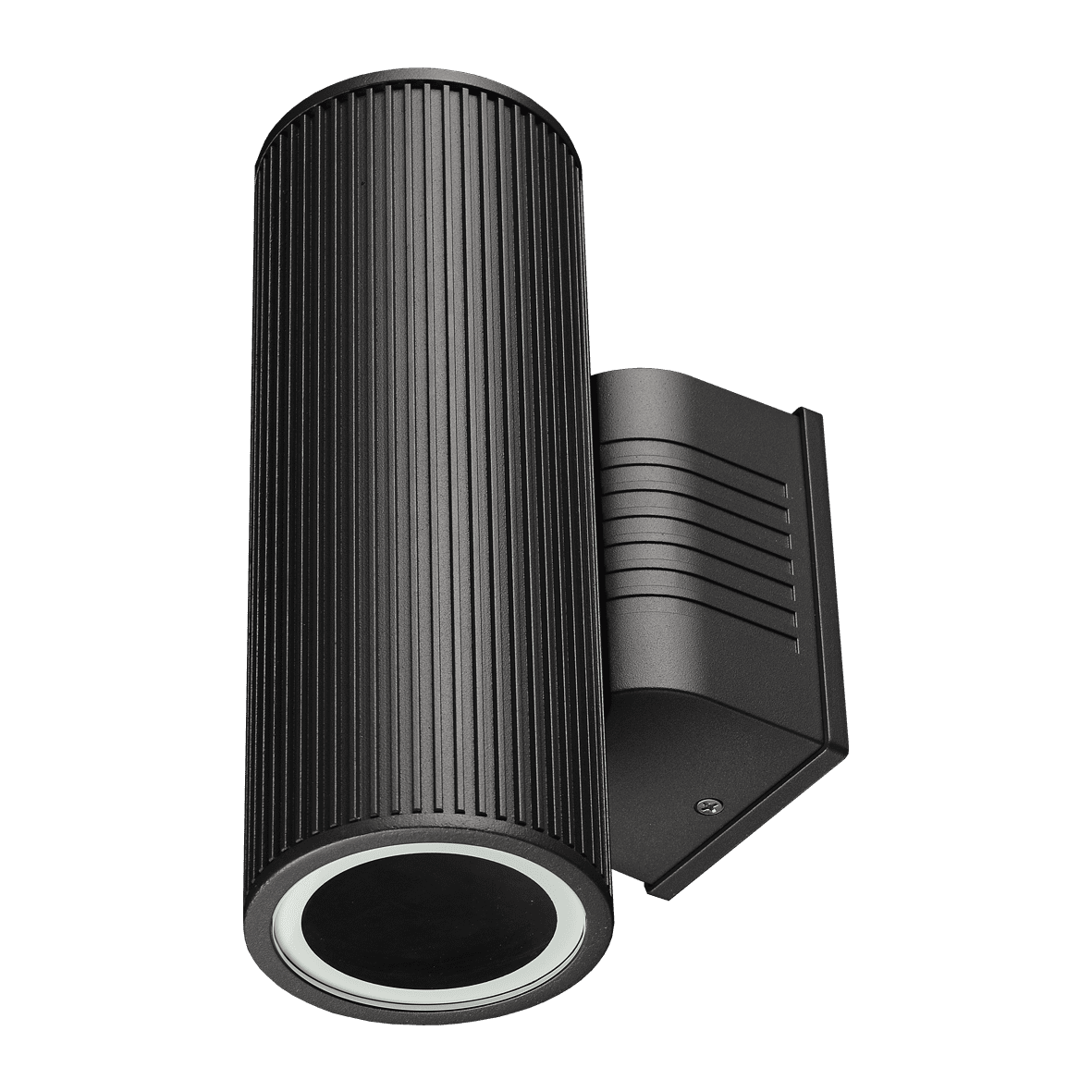 Wally Double Mørkegrå udendørslampe Fra Designlight - Med sin vejrbestandige maling og tidl&oslash;se design er Wally en p&aring;lidelig og holdbar l&oslash;sning til din facadebelysning.