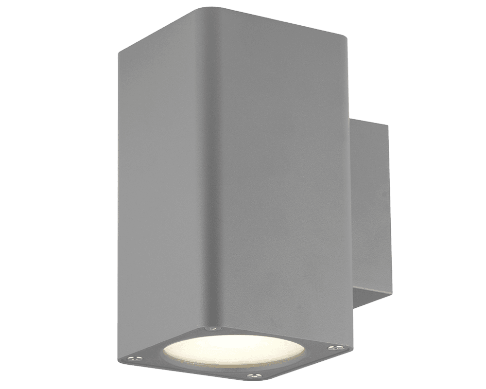 Lot Reko II Grå udendørslampe Fra Westal - Velegnet til montage med rørudtag på facader, indgange etc.