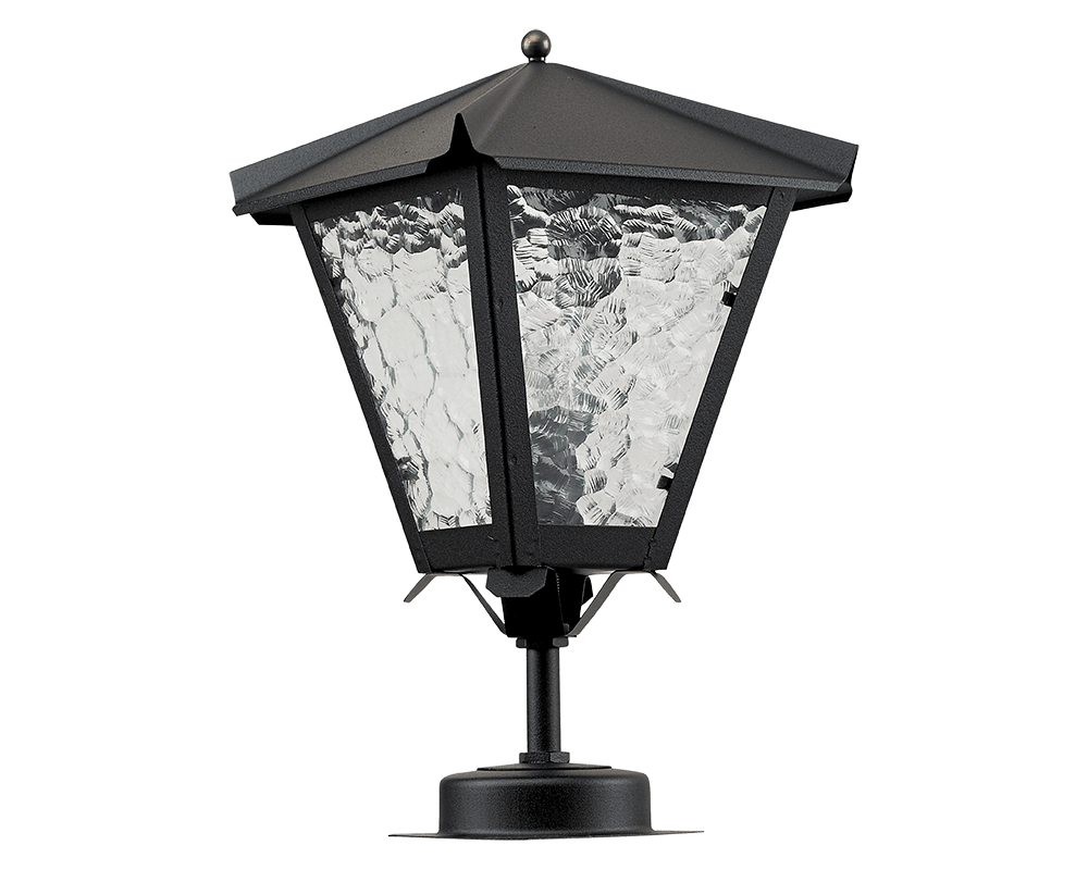 Gustav 36cm Sort Fra Westal - V&aelig;lg mellem en op- eller nedadvendt lanterne i lakeret og rustfast finish eller i storsl&aring;et oxideret kobber.