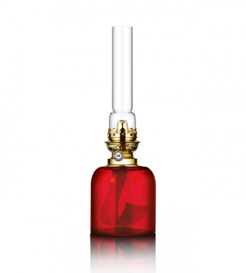 Kungsholmen RØD Fra Karlskrona lampfabrik - 