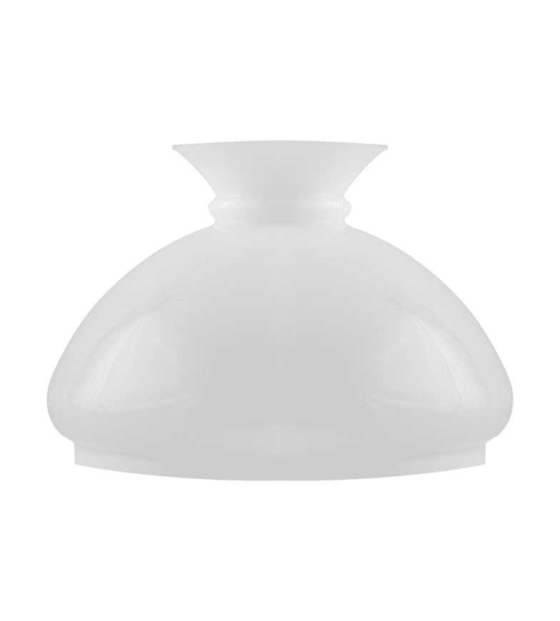 Vesta Glass Shade 190 Hvid Fra Karlskrona lampfabrik - 