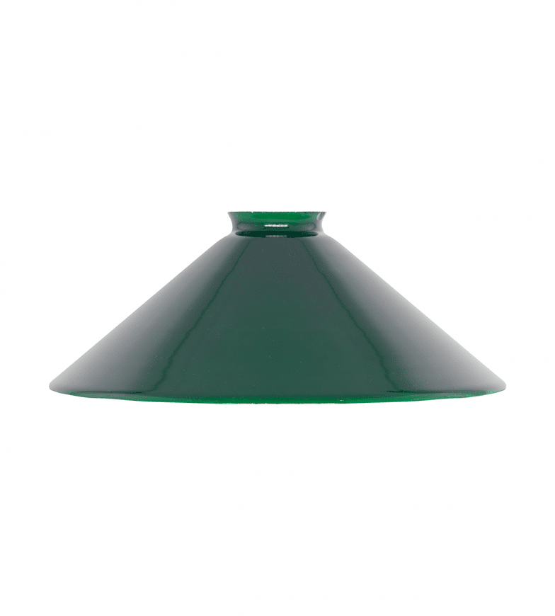 Schoolhouse Glass Shade 60/250 Grøn Fra Karlskrona lampfabrik - 