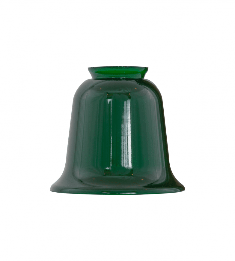 Bell-Shaped Glass Shade 60/130 Grøn Fra Karlskrona lampfabrik - 