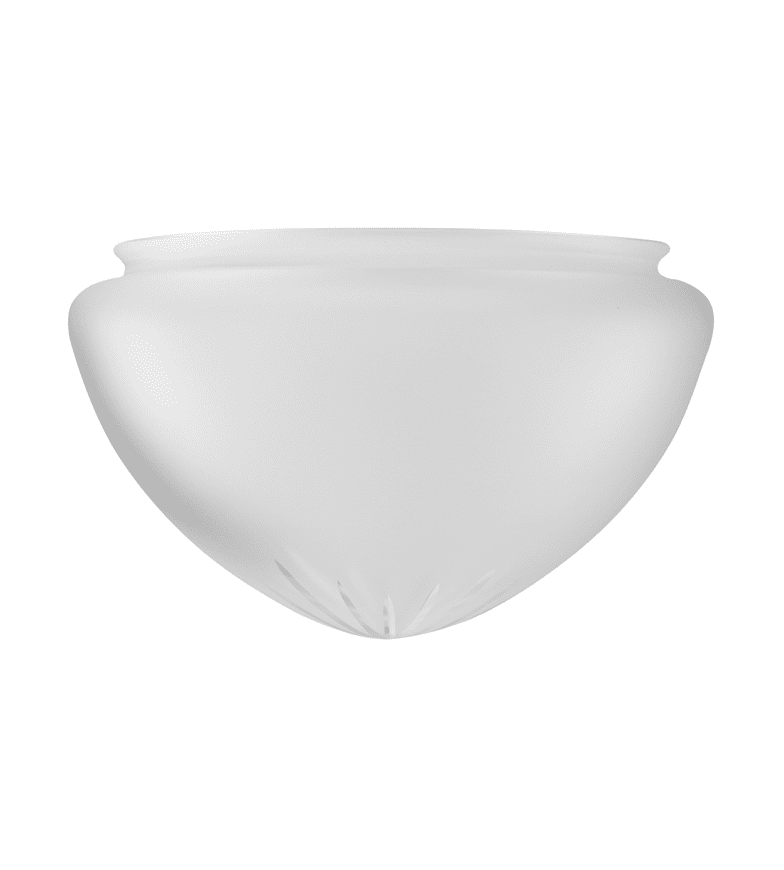 Pendant Glass Shade 200 Frostet Fra Karlskrona lampfabrik - 