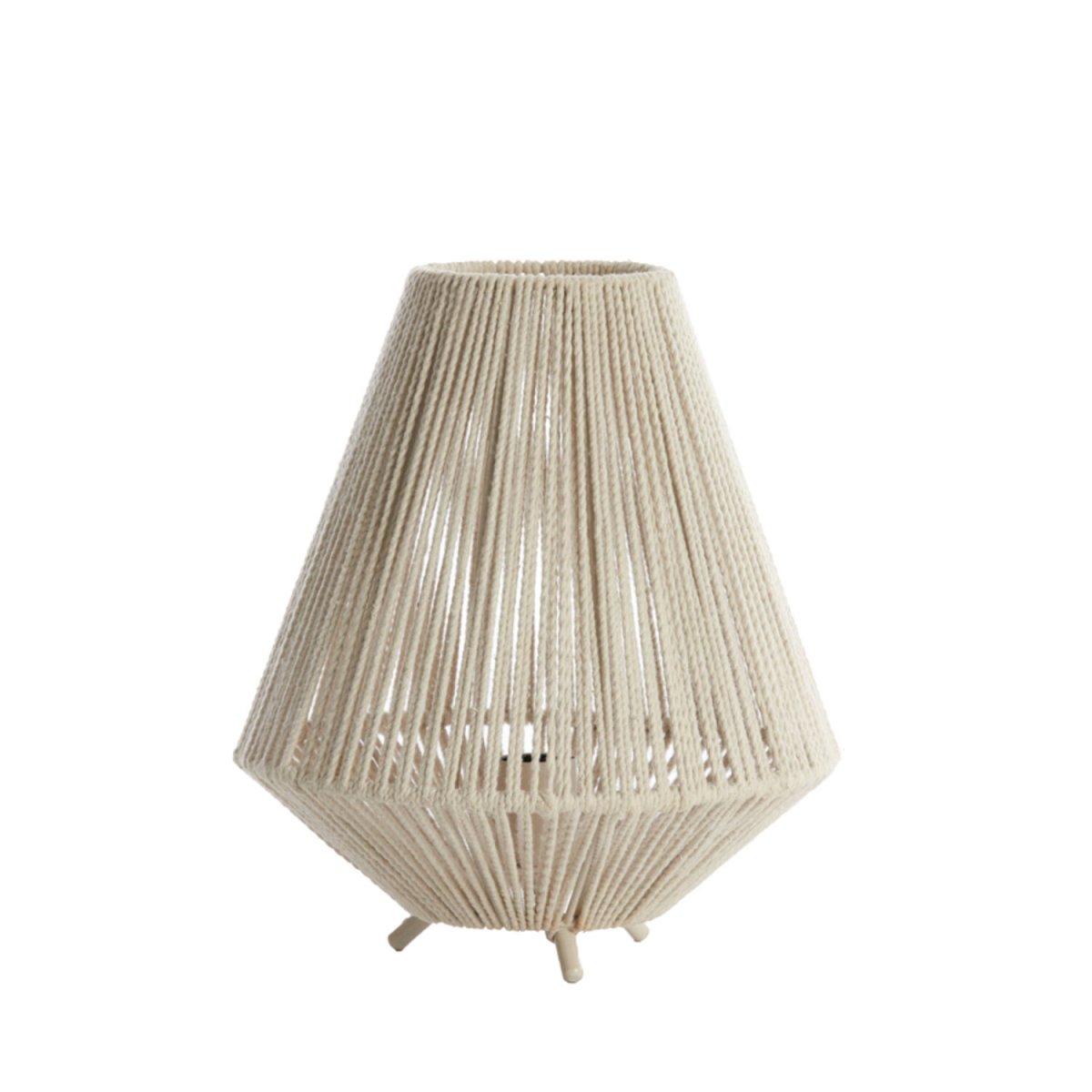 Felida 32cm Cremet hvid bordlampe Fra Light & Living - 