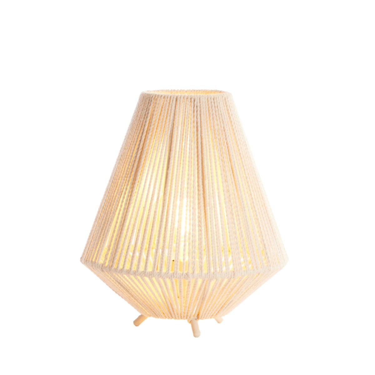 Felida 32cm Cremet hvid bordlampe Fra Light & Living - 
