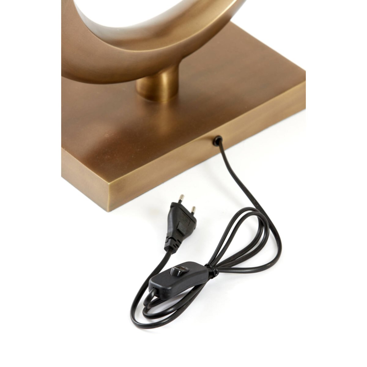 Lune 86cm Bronze lampefod Fra Light & Living - 