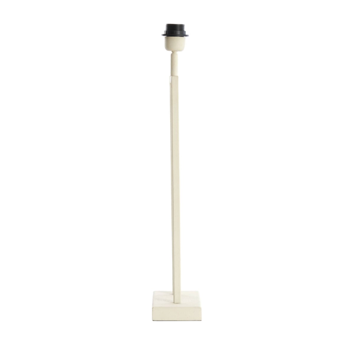 Shiva 55cm Cremet hvid lampefod Fra Light & Living - 