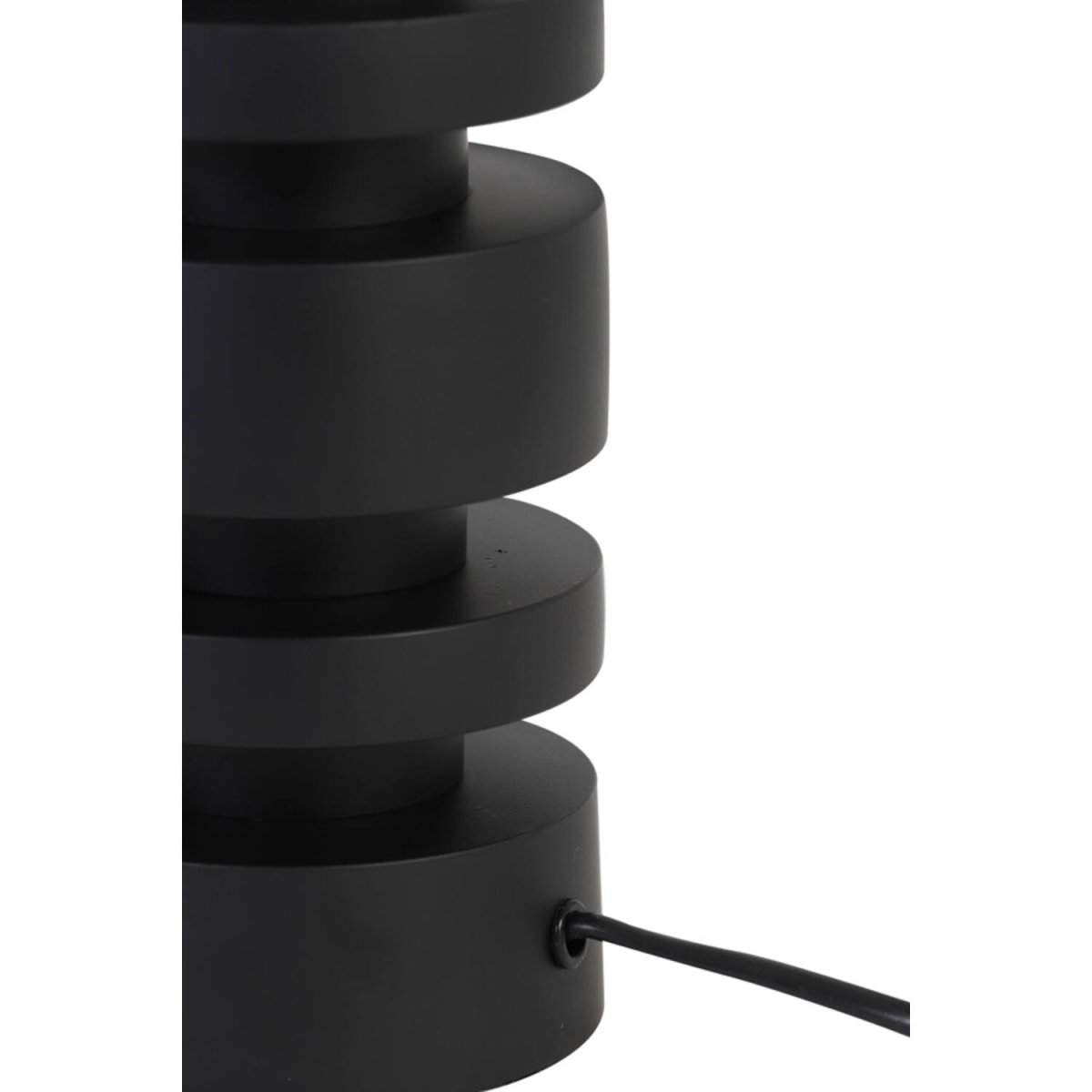 Desley 36cm Sort lampefod Fra Light & Living - 