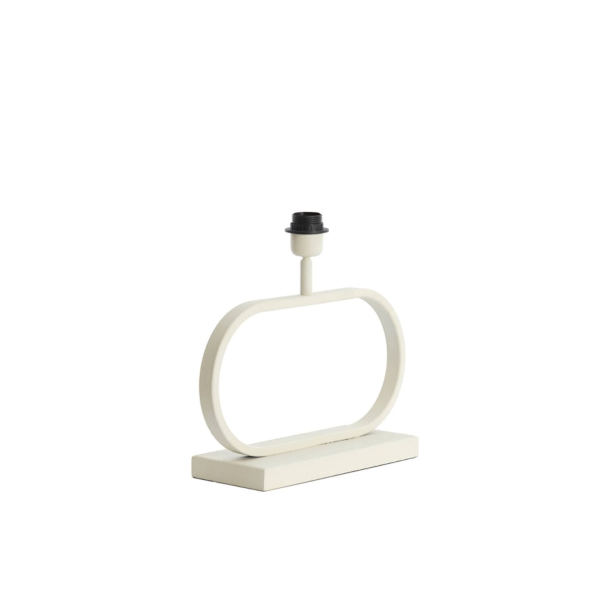 Jamiro 30cm Cremet hvid lampefod Fra Light & Living - 