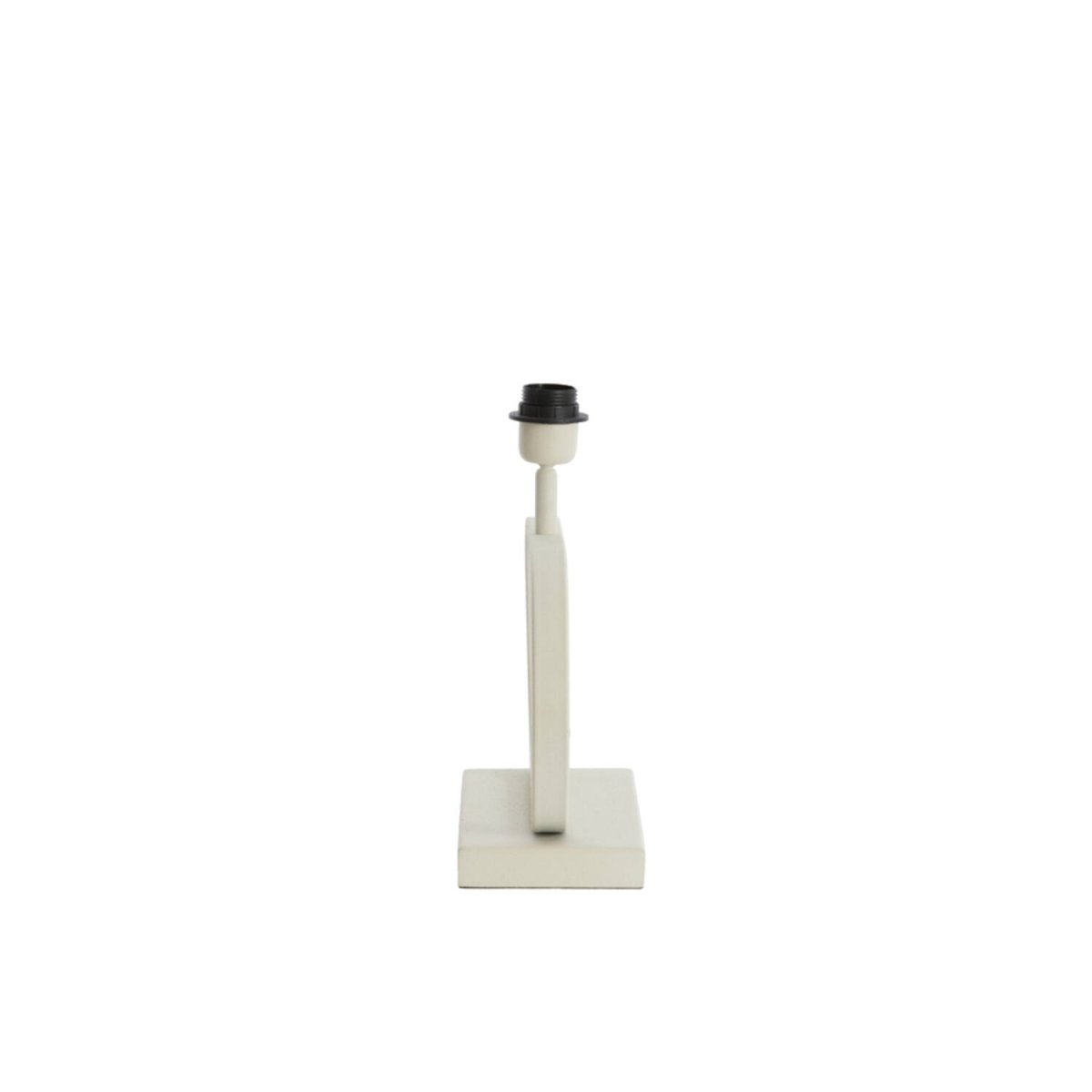 Jamiro 30cm Cremet hvid lampefod Fra Light & Living - 
