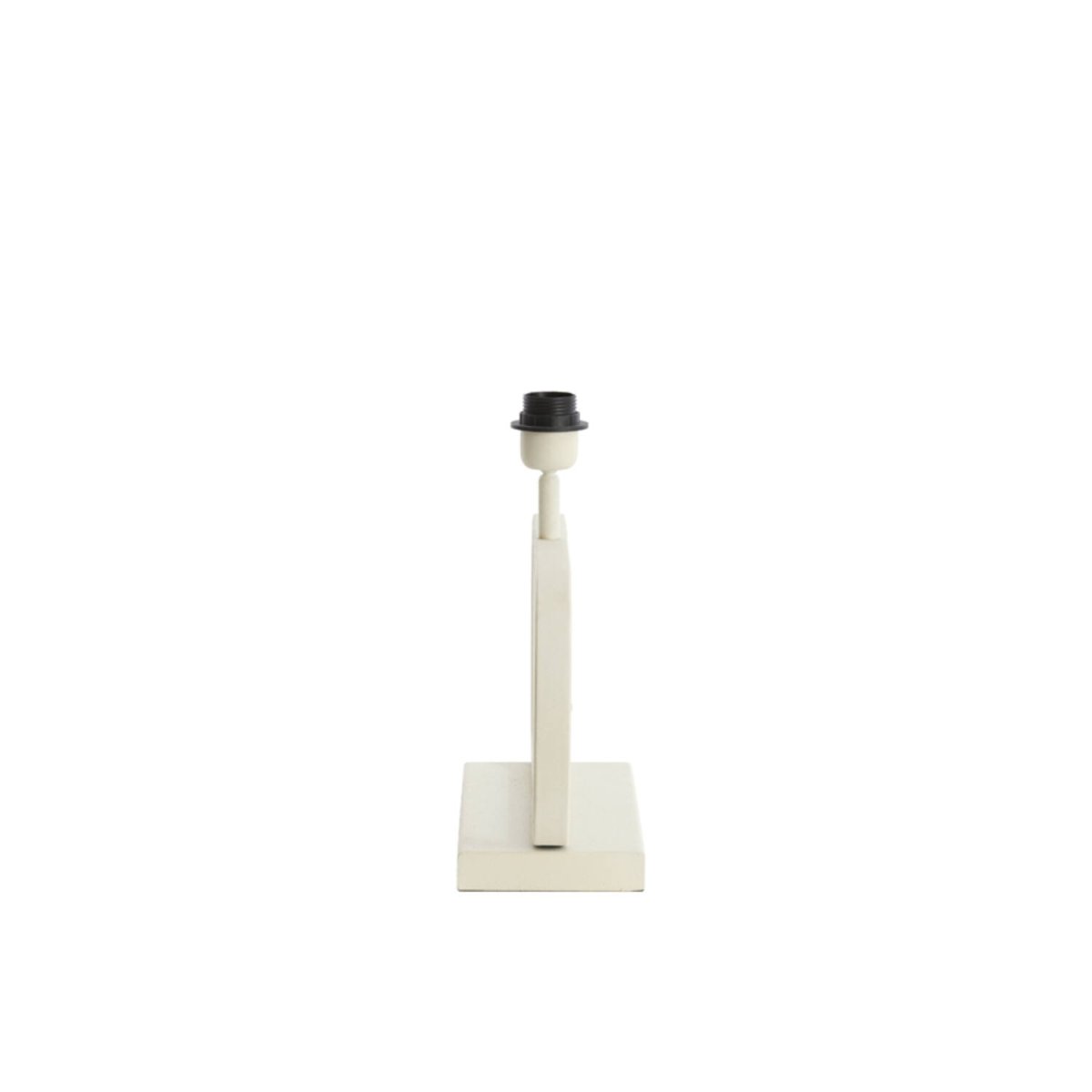 Jamiro 30cm Cremet hvid lampefod Fra Light & Living - 