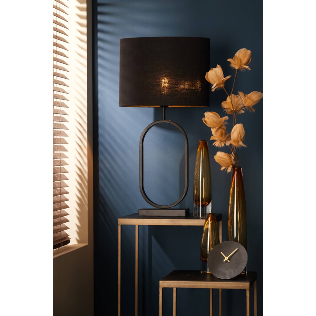 Jamiri 45cm Sort lampefod Fra Light & Living - 