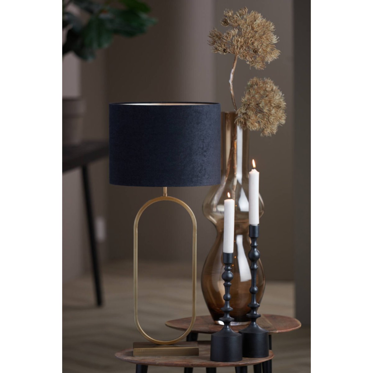 Jamiri 45cm Guld lampefod Fra Light & Living - 