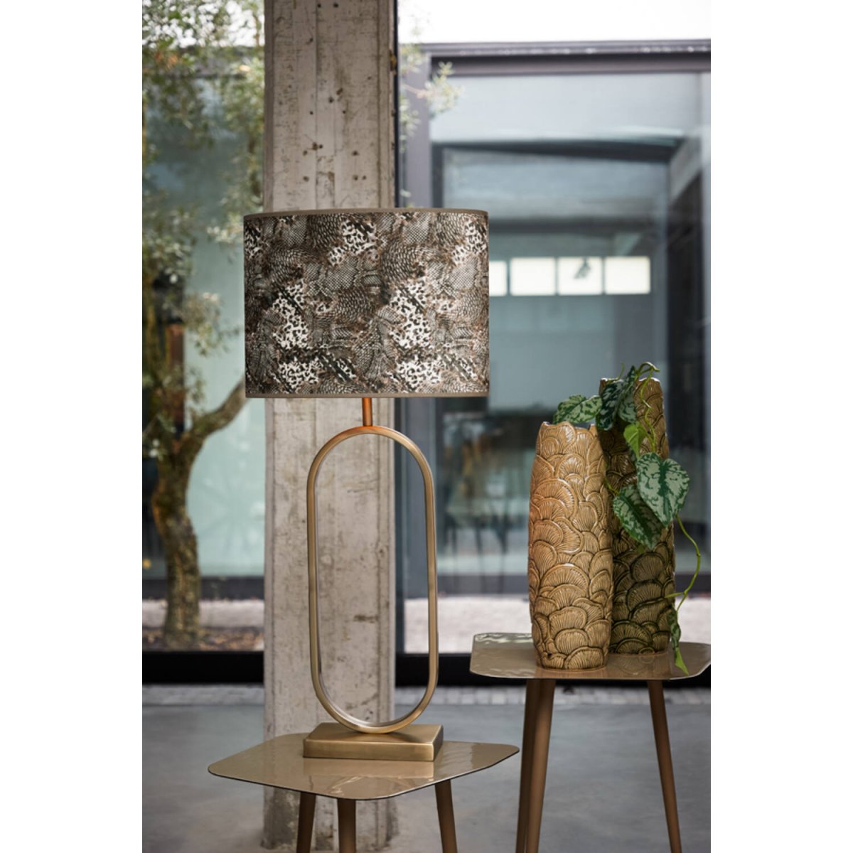 Jamiri 55cm Guld lampefod Fra Light & Living - 