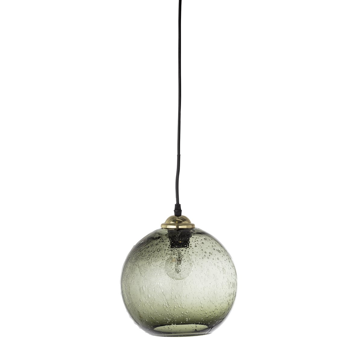 Alber Ø23 Grøn loftslampe Fra Bloomingville - Alber pendlen fra Bloomingville er en stilfuld loftslampe med et enkelt og tidl&oslash;st udtryk, der passer ind i alle typer rum.