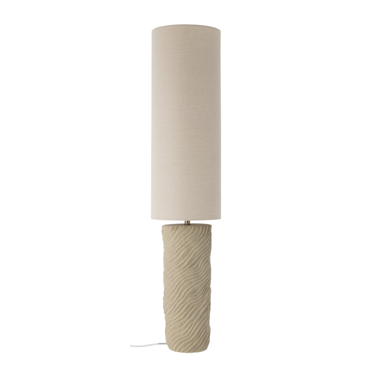 Payah Beige gulvlampe Fra Bloomingville - Perfekt til at oplyse m&oslash;rke hj&oslash;rner og samtidig skabe en varm og indbydende atmosf&aelig;re i stuen, sovev&aelig;relset eller gangen.